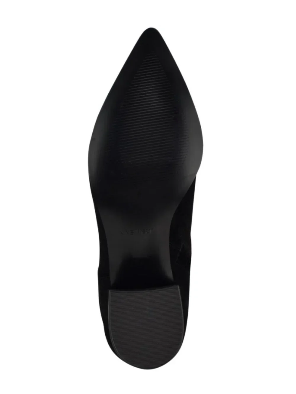 Nine West Morgin Black Suede Pointed Toe Knee High Boots Size 11 NWT